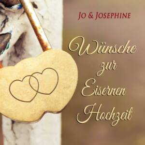 eiserne Hochzeit Geschenk Cover der CD Wünsche