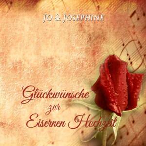 Glückwünsche Eiserne Hochzeit CD Cover